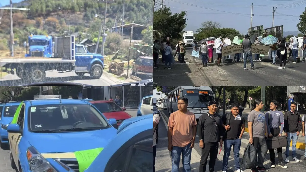 Lunes de protestas en diversos municipios de Puebla