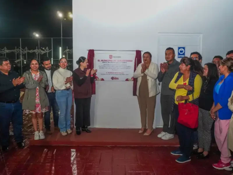 Roberto Solís Y Ana Ramírez inauguran el parque "Quetzalcóatl" en Huejotzingo; Nuevo espacio de convivencia beneficiará a 5 mil habitantes