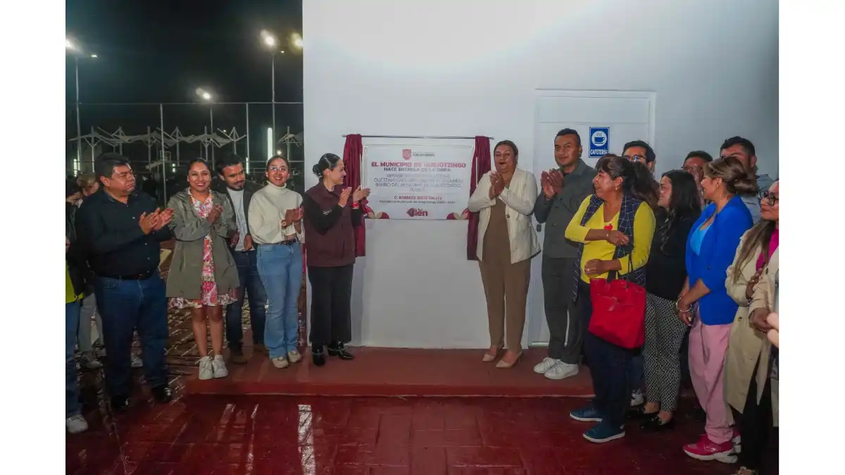 Roberto Solís Y Ana Ramírez inauguran el parque "Quetzalcóatl" en Huejotzingo; Nuevo espacio de convivencia beneficiará a 5 mil habitantes