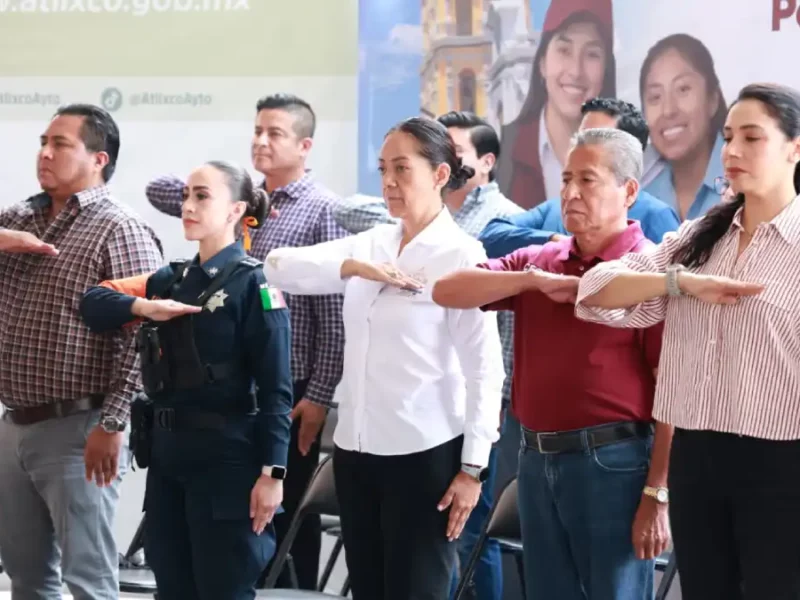 Ariadna Ayala fortaleced paz y seguridad en Atlixco con jornada por amor a Puebla