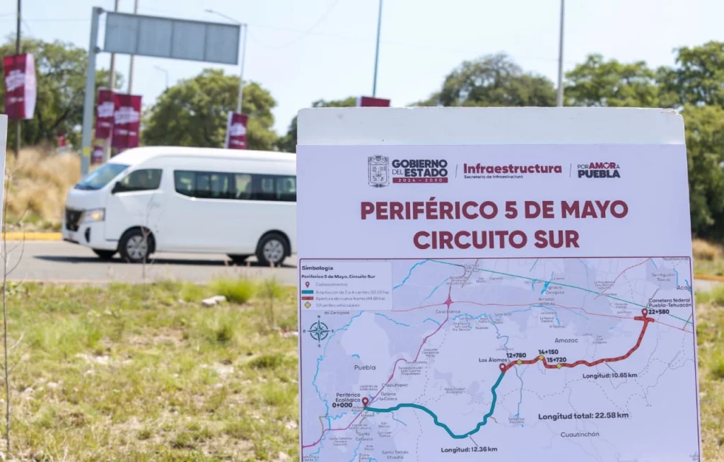 El gobernador Alejandro Armenta anunció la construcción de nuevos bulevares en varios municipios de Puebla, incluyendo uno nuevo bulevar entre Chignahuapan y Zacatlán.