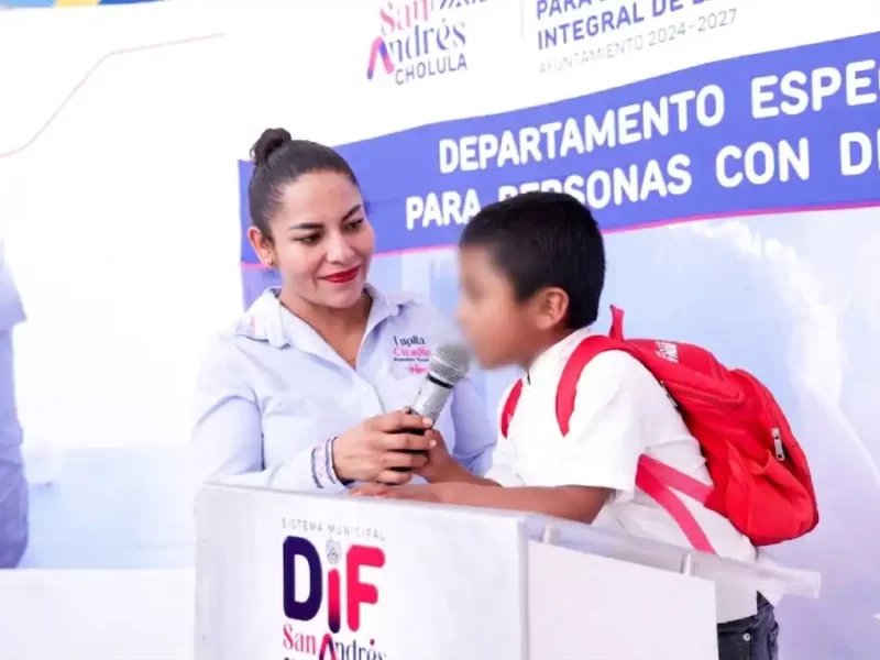 Amplía San Andrés Cholula atención y apoyo a personas con autismo y a sus familias