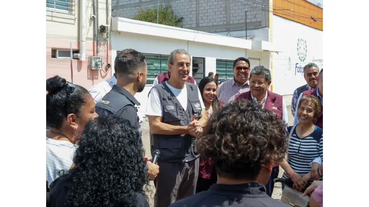 Supervisa Pepe Chedraui rehabilitación vial en San Baltazar Campeche