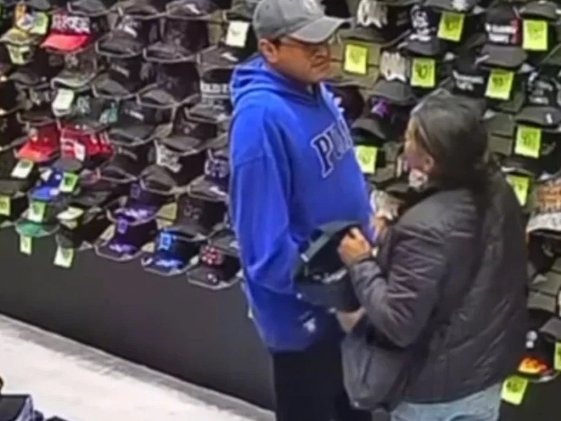 VIDEO: Farderos roban 6 mil pesos en gorras en Vía San Ángel