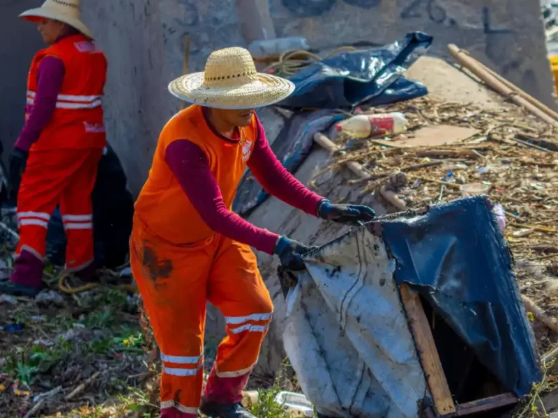 Refuerza gobierno de Pepe Chedraui acciones preventivas en el vaso regulador Puente Negro ante temporada de lluvias