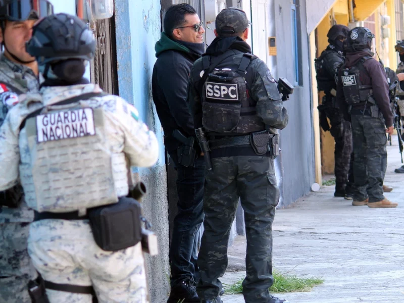 FGR y SSPC de Harfuch catean vecindad en la Joaquín Colombres