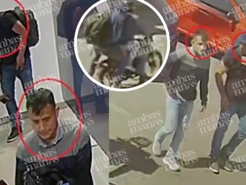 Delincuentes en motocicleta asaltan a cuentahabientes en BBVA de Plaza Chapultepec.