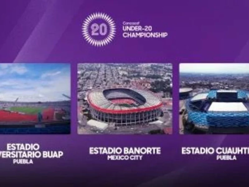 Concacaf elige a Puebla como sede del Campeonato Sub-20