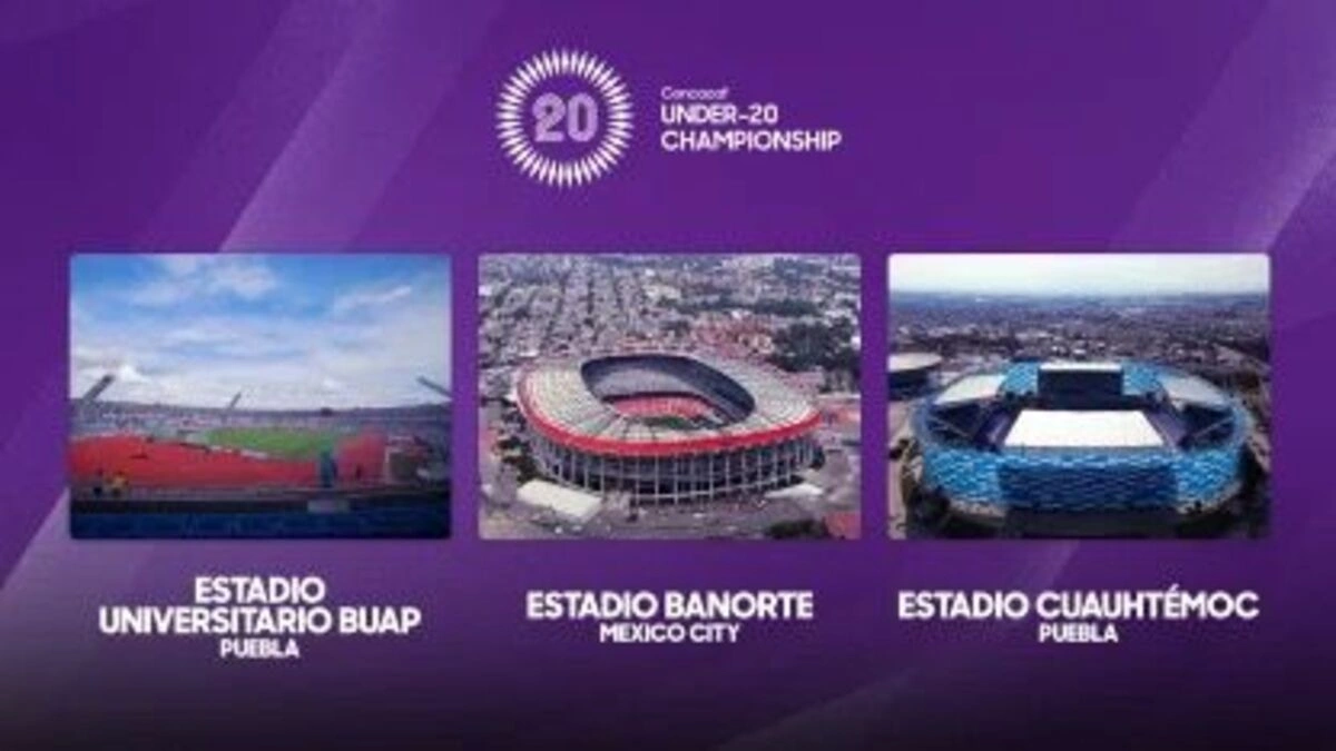 Concacaf elige a Puebla como sede del Campeonato Sub-20