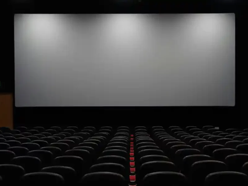 Foto ilustrativa de un cine.