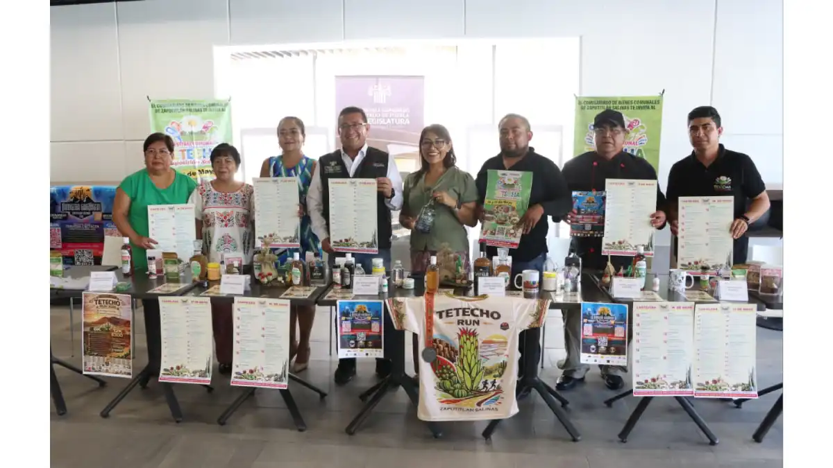 Presentan en el Congreso del Estado el Festival de la Tetecha 2026