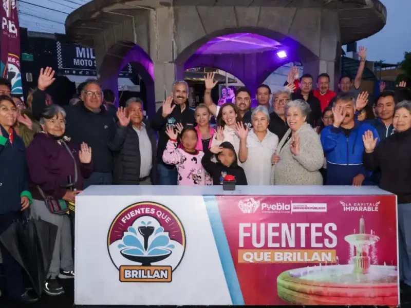 Inaugura gobierno de Pepe Chedraui mantenimiento integral a la Fuente de los Muñecos