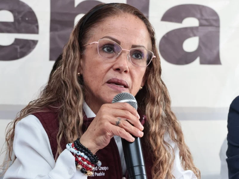Olga Romero descarta su salida de la dirigencia de Morena en Puebla 