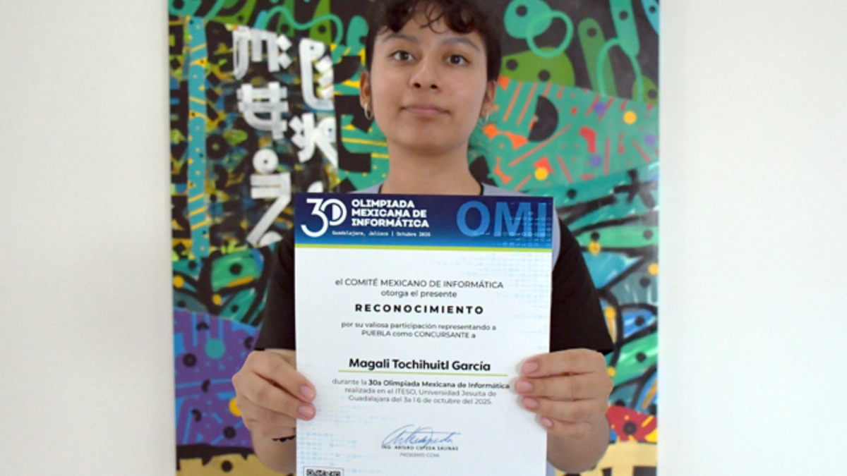 Alumna BUAP representa a México en la Olimpiada Femenil Europea de Informática