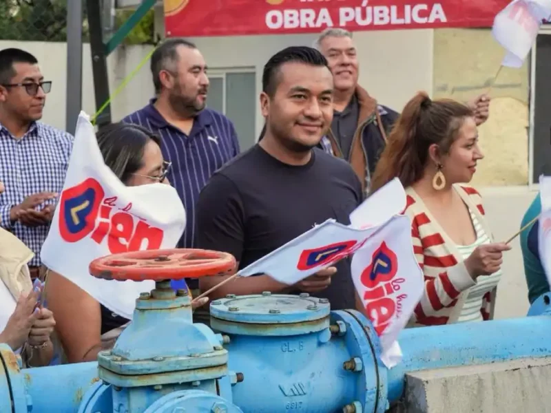 Roberto Solís cumple su palabra: Inicia la rehabilitación del pozo profundo no. 2 "Paseo de los Sauces"