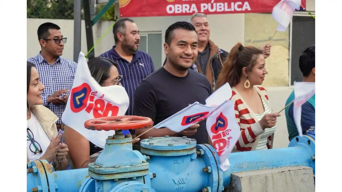 Roberto Solís cumple su palabra: Inicia la rehabilitación del pozo profundo no. 2 "Paseo de los Sauces"