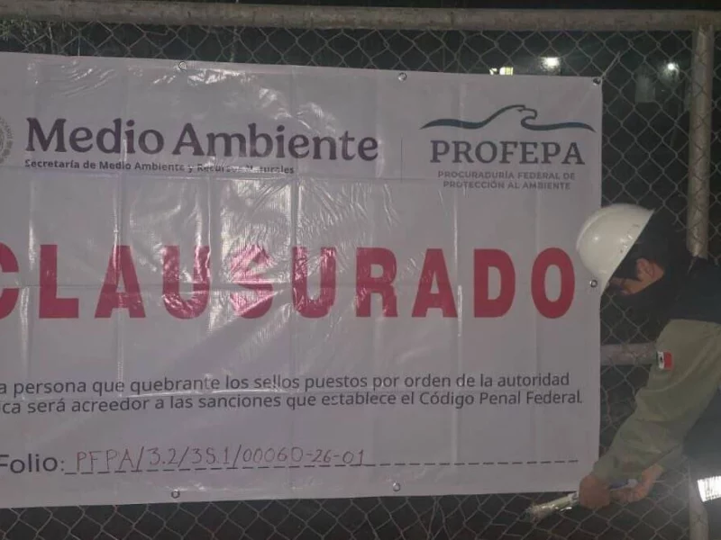 Clausura Profepa el relleno sanitario de Chiltepeque 