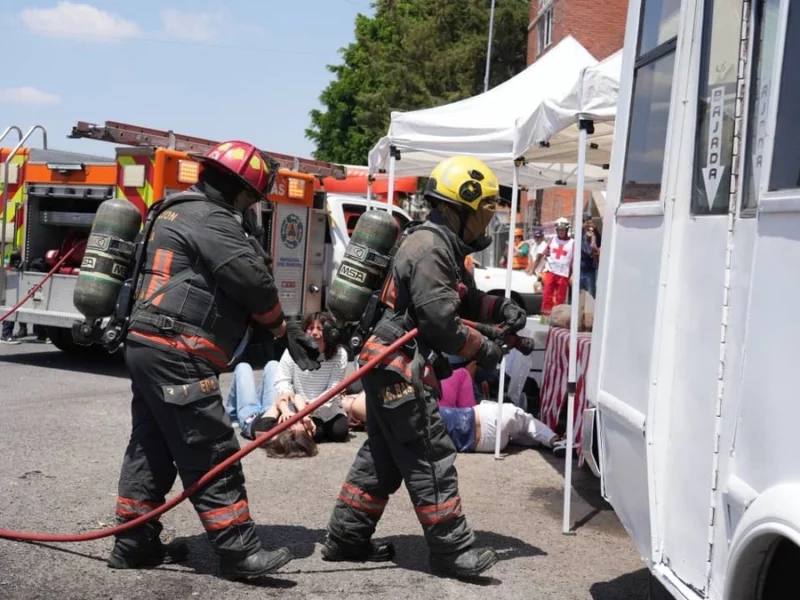 En Puebla capital se activaron 171 alarmas durante el simulacro; hubo escenarios de riesgo