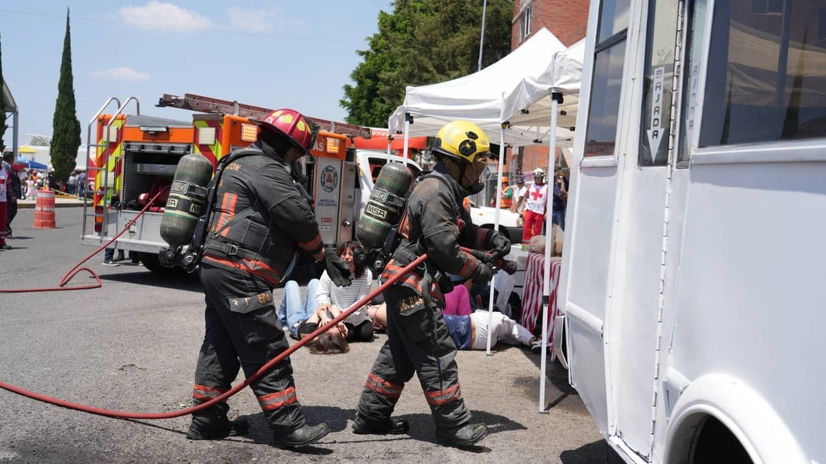 En Puebla capital se activaron 171 alarmas durante el simulacro; hubo escenarios de riesgo