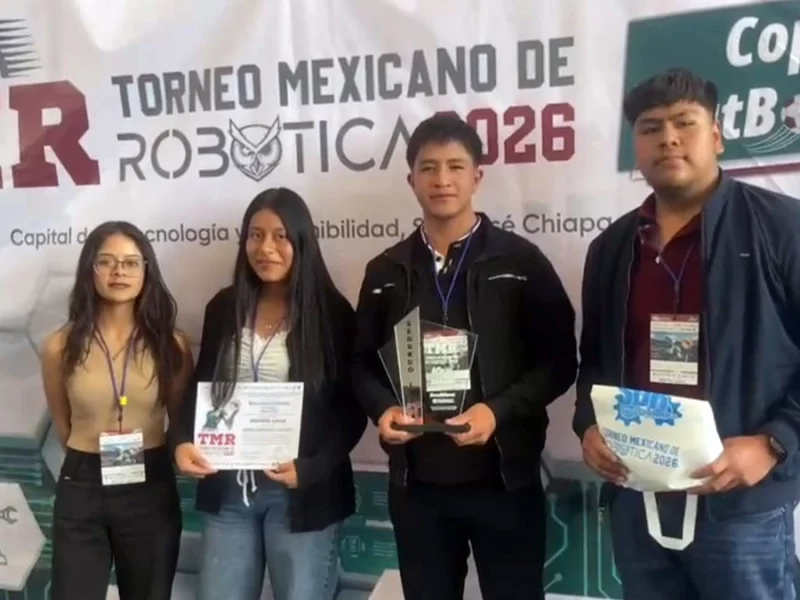 Obtiene BUAP segundo lugar en el Torneo Mexicano de Robótica 2026