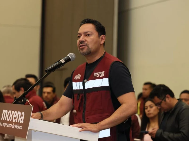Villegas descarta cambios en la dirigencia de Morena en Puebla  