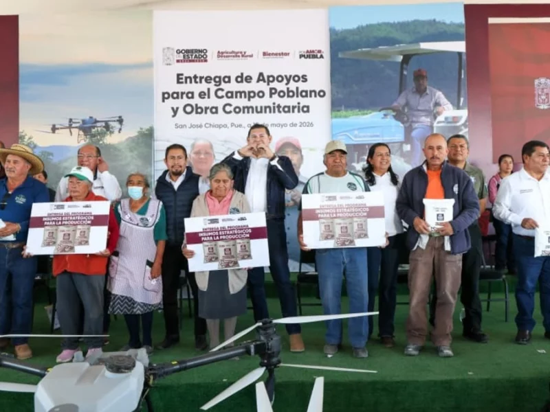 Armenta anuncia modernización vial en San José Chiapa