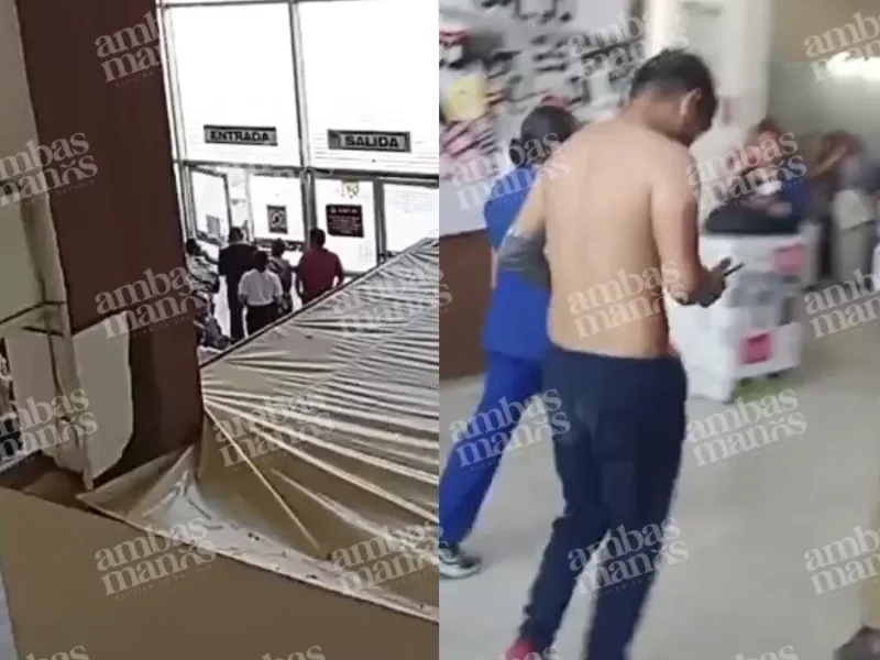Balean a un hombre durante intento de asalto afuera del IMSS Amalucan