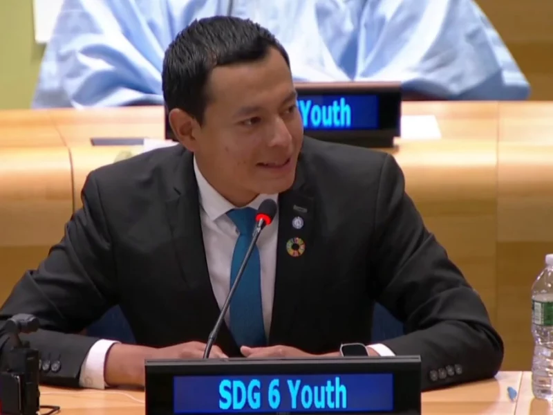 Participa estudiante BUAP en foro mundial de la ONU
