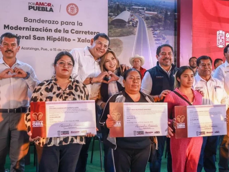 Invertirán 120 millones para modernizar tramo de carretera Hipólito-Xalapa en Acatzingo