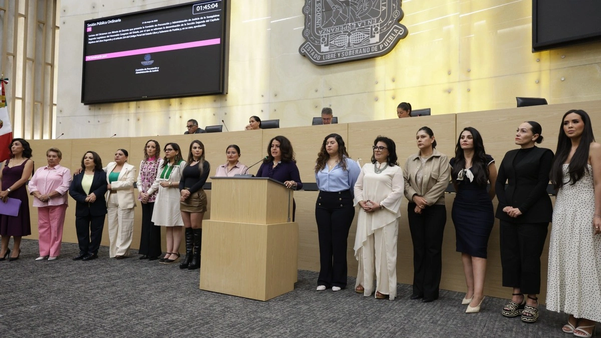 Congreso de Puebla aprueba castigar la convivencia impuesta con hasta 22 años de cárcel