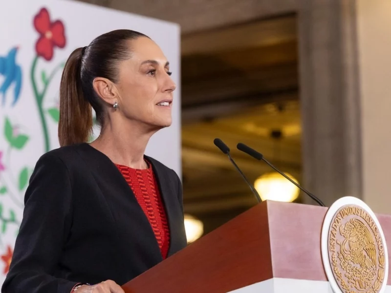 Sheinbaum propone comisión del INE para vetar a narcocandidatos rumbo a 2027