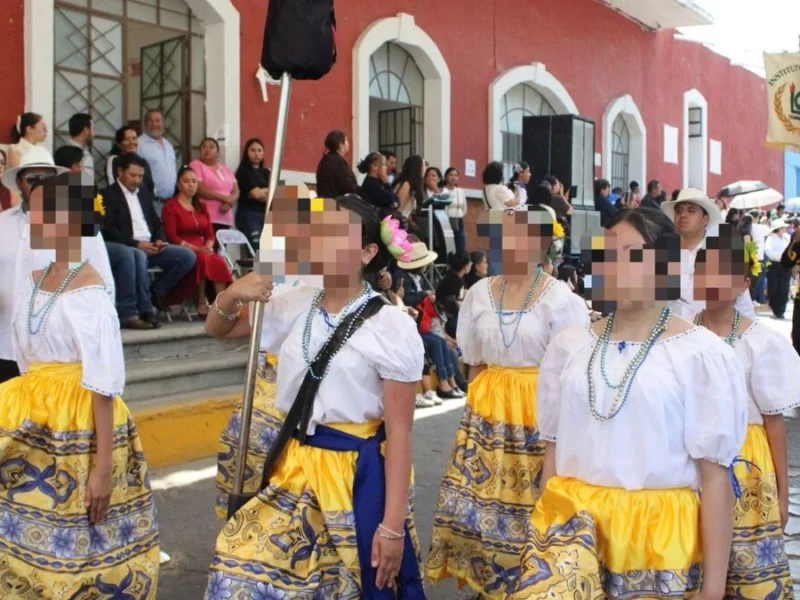 Con éxito se realiza el desfile conmemorativo de la Batalla de Puebla en Tecamachalco
