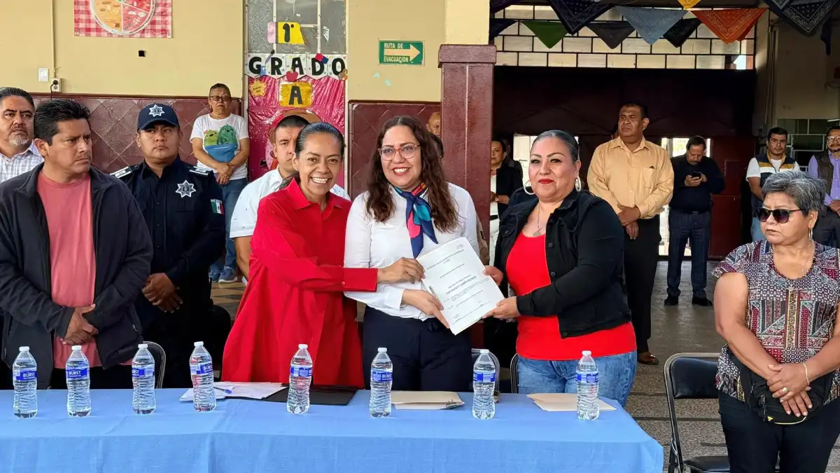 Más obras, mejor educación en Atlixco: Ayala inicia construcción de aula