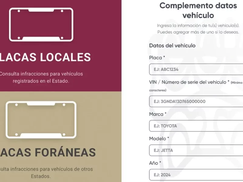 Así puedes consultar tus fotomultas en Puebla si tienes un vehículo con placas foráneas