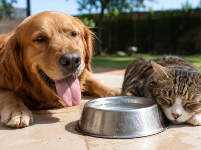 Daños neurológicos o muerte puede provocar un golpe de calor en las mascotas