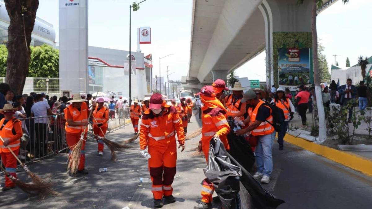 300 elementos participarán en operativo especial de limpieza para el Desfile el 5 de mayo