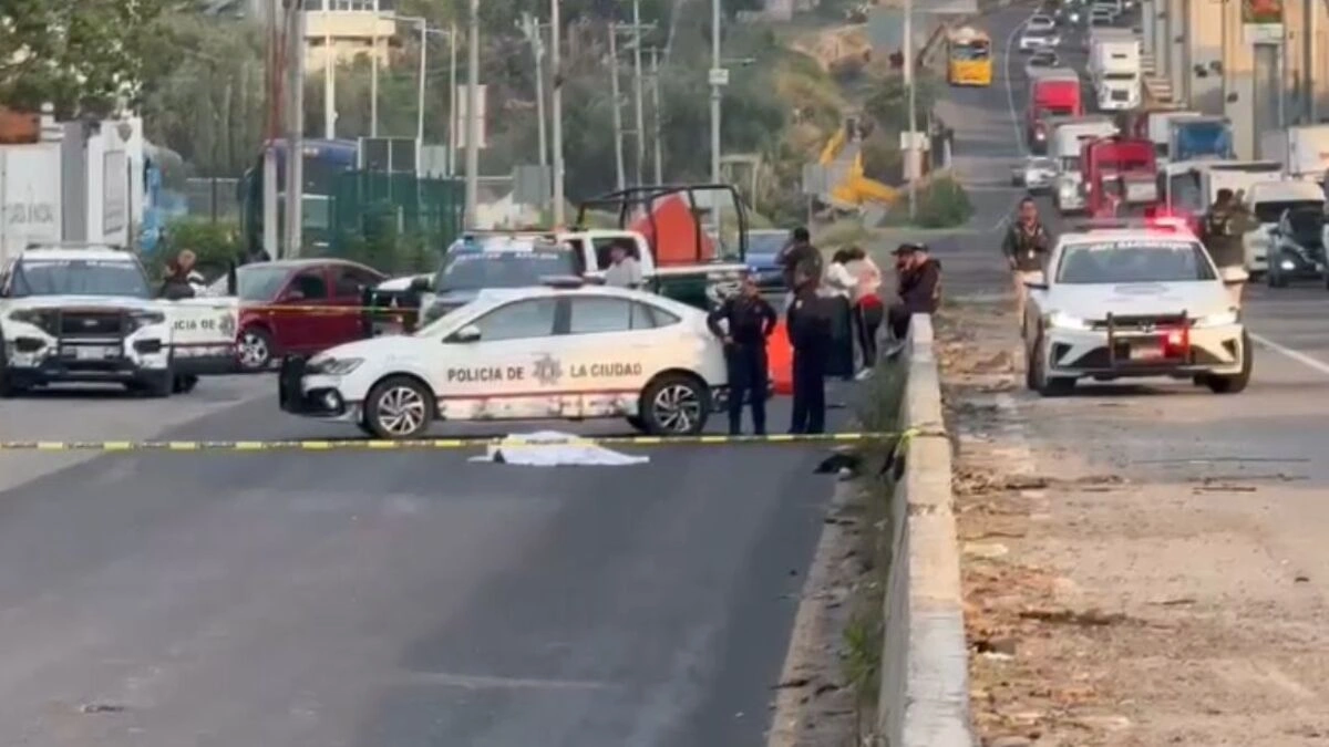 Muere mujer durante accidente en motocicleta en la México-Puebla