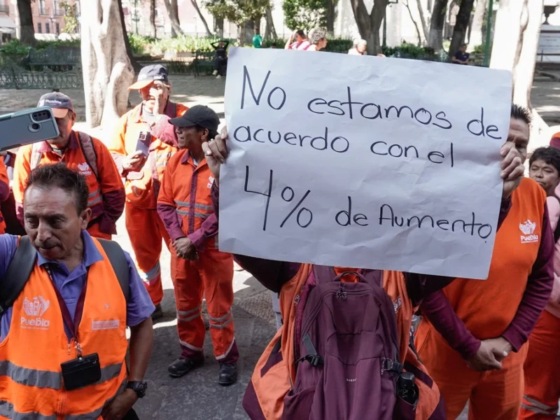 Exigen naranjitas incremento salarial del 15%