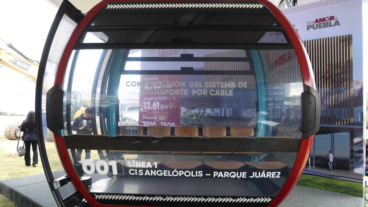 Anuncian proyecto turístico para el Cablebús de Puebla: no será solo para movilidad