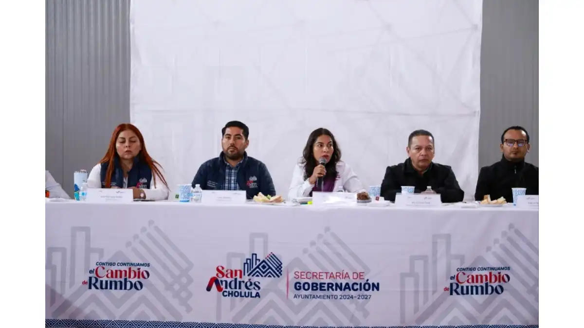 Lupita Cuautle supervisa avances y compromisos con juntas auxiliares e inspectorías