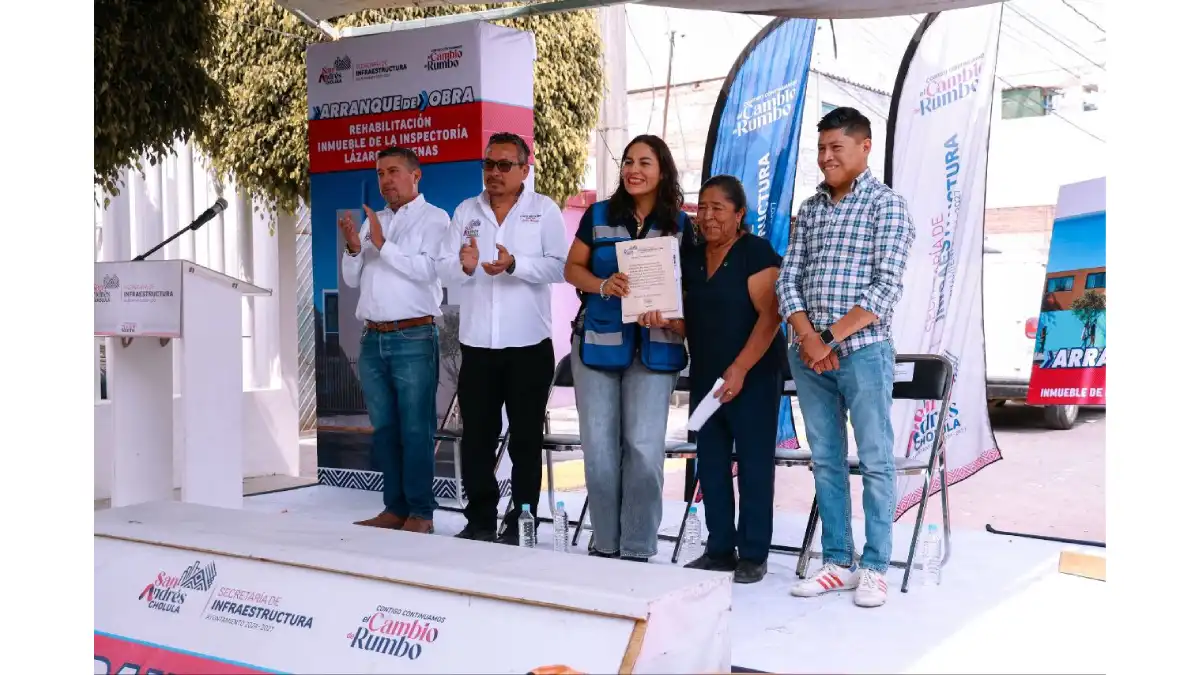 Arranca Lupita Cuautle rehabilitación de la Inspectoría en la colonia Lázaro Cárdenas