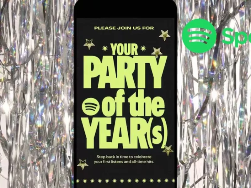 Spotify celebra 20 años con "La Fiesta del Año": Un viaje por tu historial musical