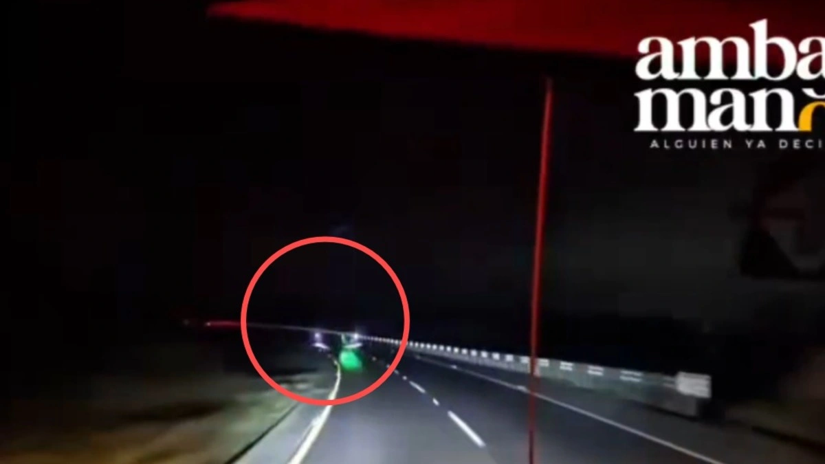 VIDEO: Trailero arrolla a presunto asaltante en la Puebla-Orizaba