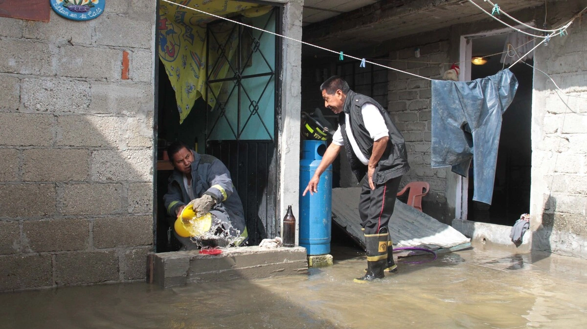Más de 100 viviendas están en riesgo en Puebla capital por lluvias