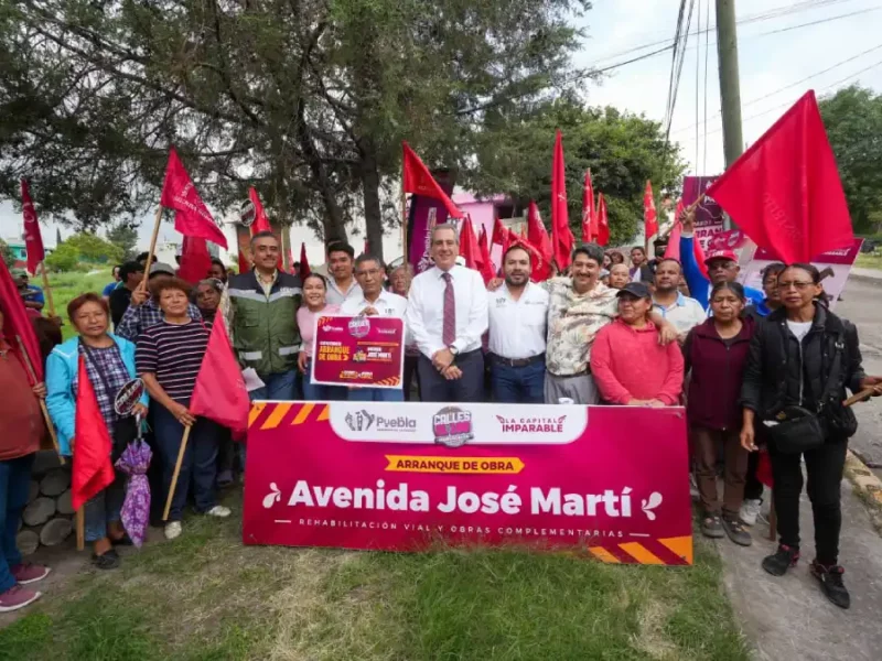 Encabeza Pepe Chedraui arranque de rehabilitación vial en la colonia Fraternidad Antorchista