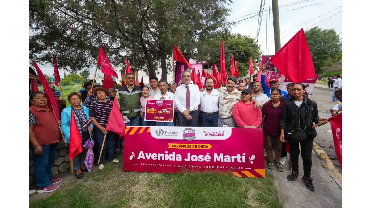 Encabeza Pepe Chedraui arranque de rehabilitación vial en la colonia Fraternidad Antorchista