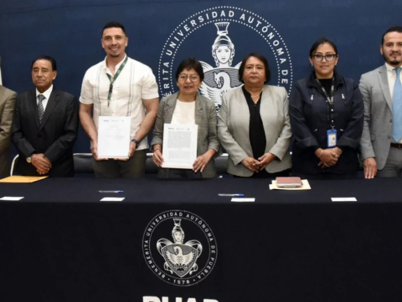Firma convenio BUAP con IMSS Bienestar federal y Servicios de Salud del Estado de Puebla