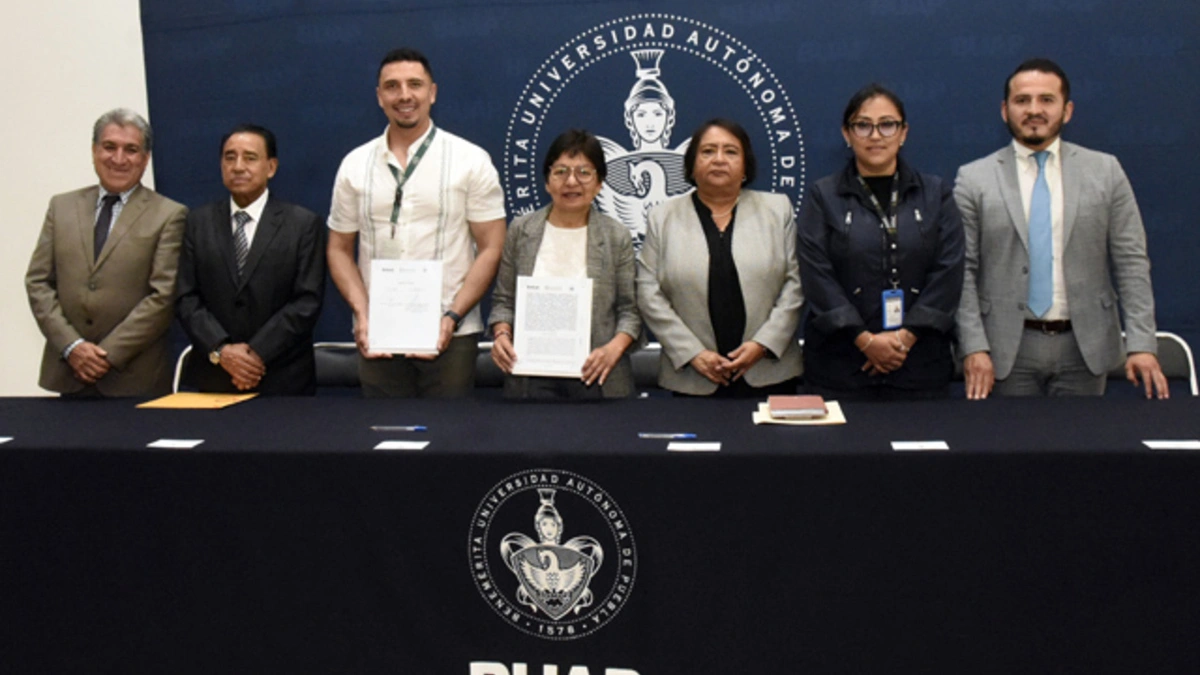 Firma convenio BUAP con IMSS Bienestar federal y Servicios de Salud del Estado de Puebla