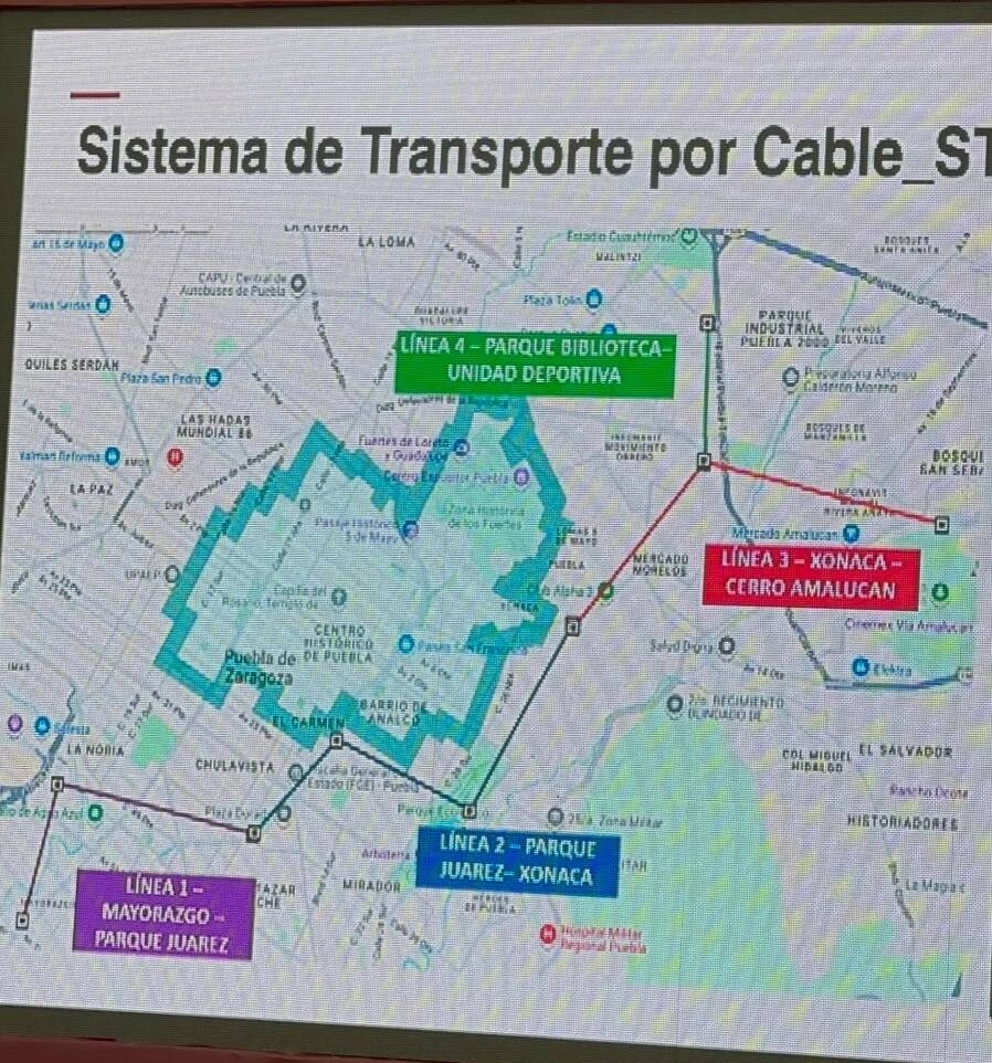 LA nueva estación del Cablebús pasará por Cúmulo de Virgo .
