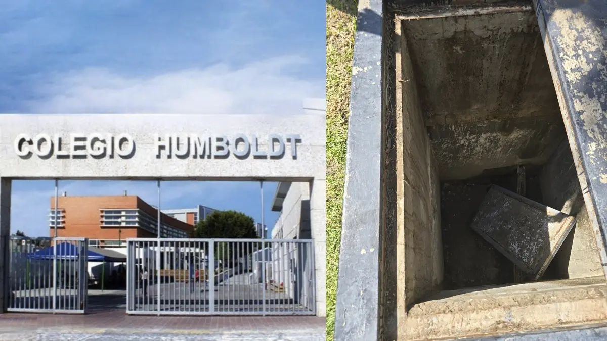 Alumna del Colegio Humboldt cae a una cisterna y termina con dos vértebras fracturadas